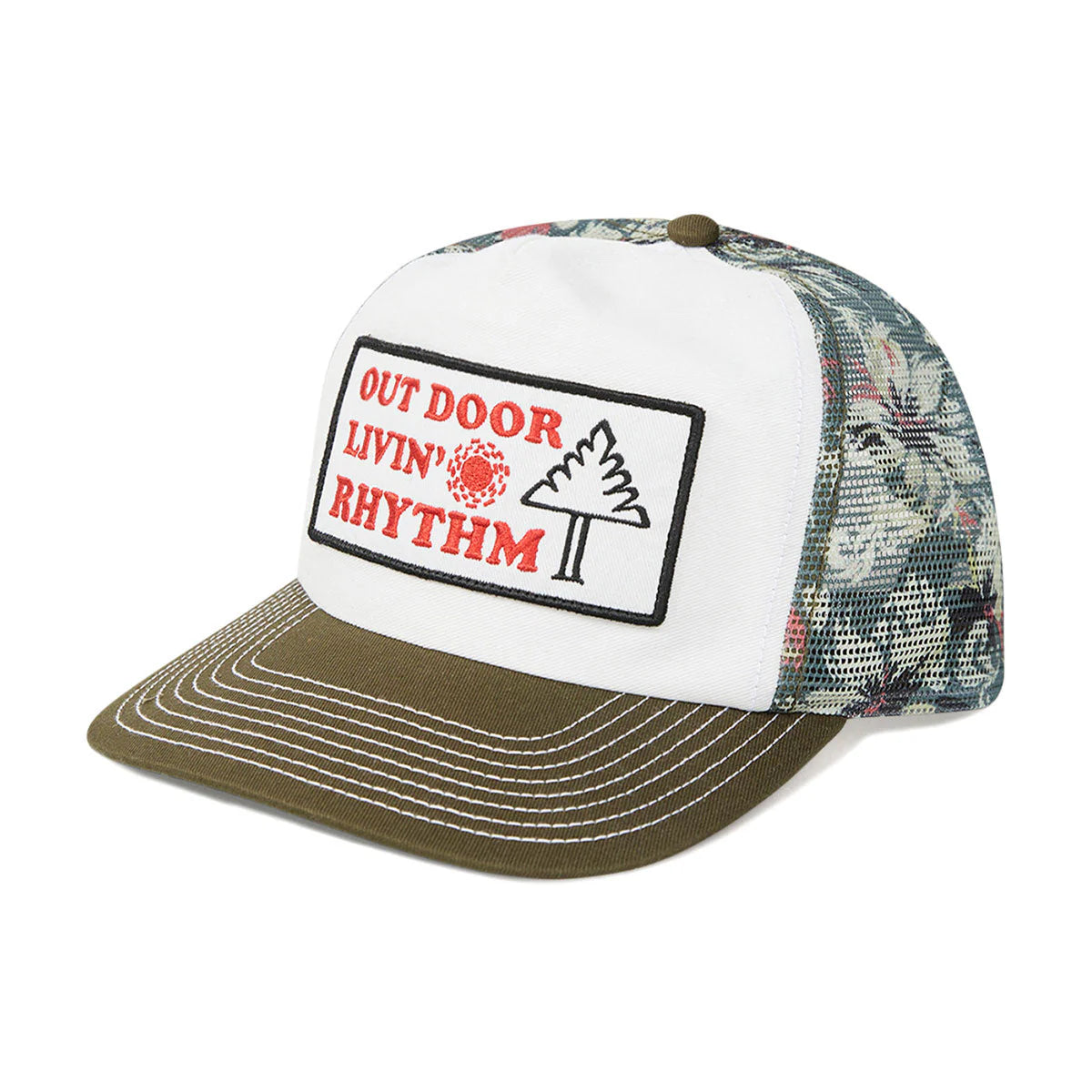 Rhythm Tropical Camo Trucker