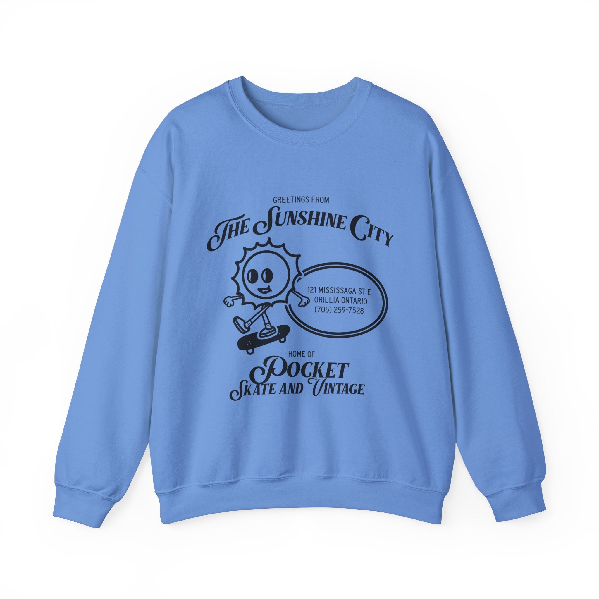 Pocket Sunshine City Crewneck