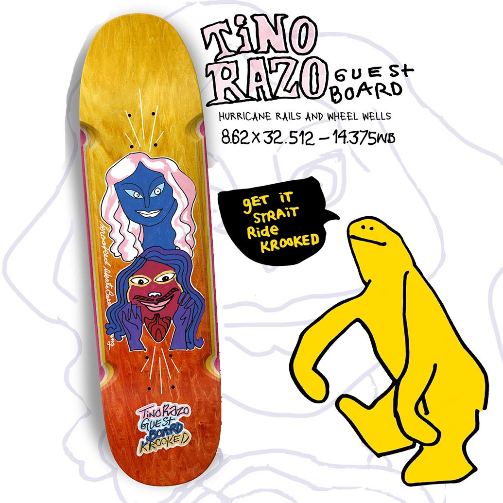 Krooked Tino Razo Guest Pro 8.62 Deck