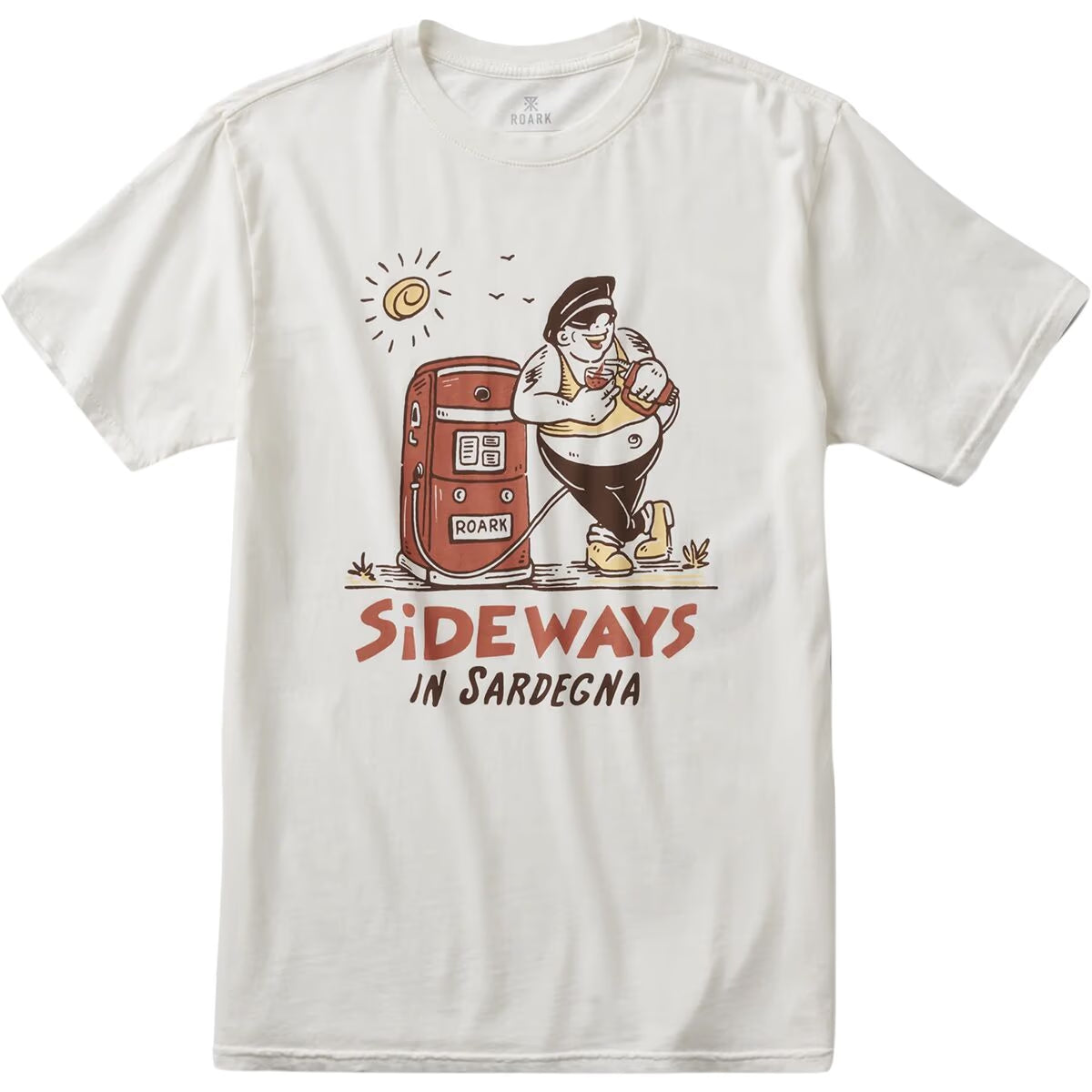 Roark Sideways in Sardegna Tee