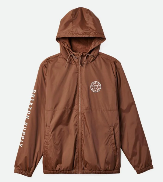 Brixton Claxton Crest Lined Hooded Jacket