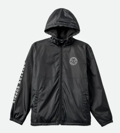 Brixton Claxton Crest Lined Hooded Jacket