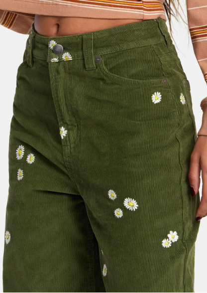 RVCA Coco Embroidered Pant