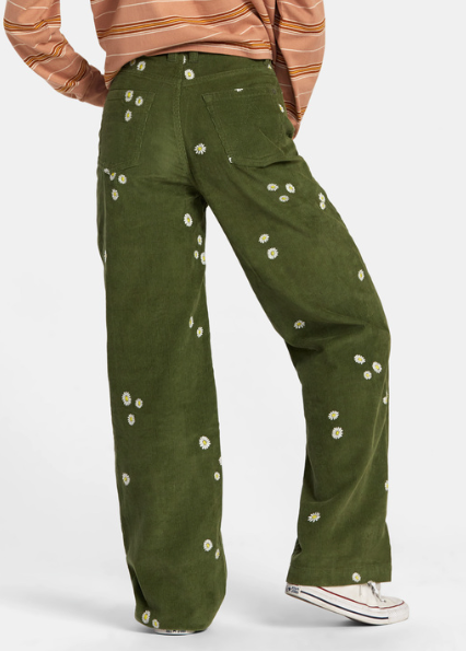 RVCA Coco Embroidered Pant