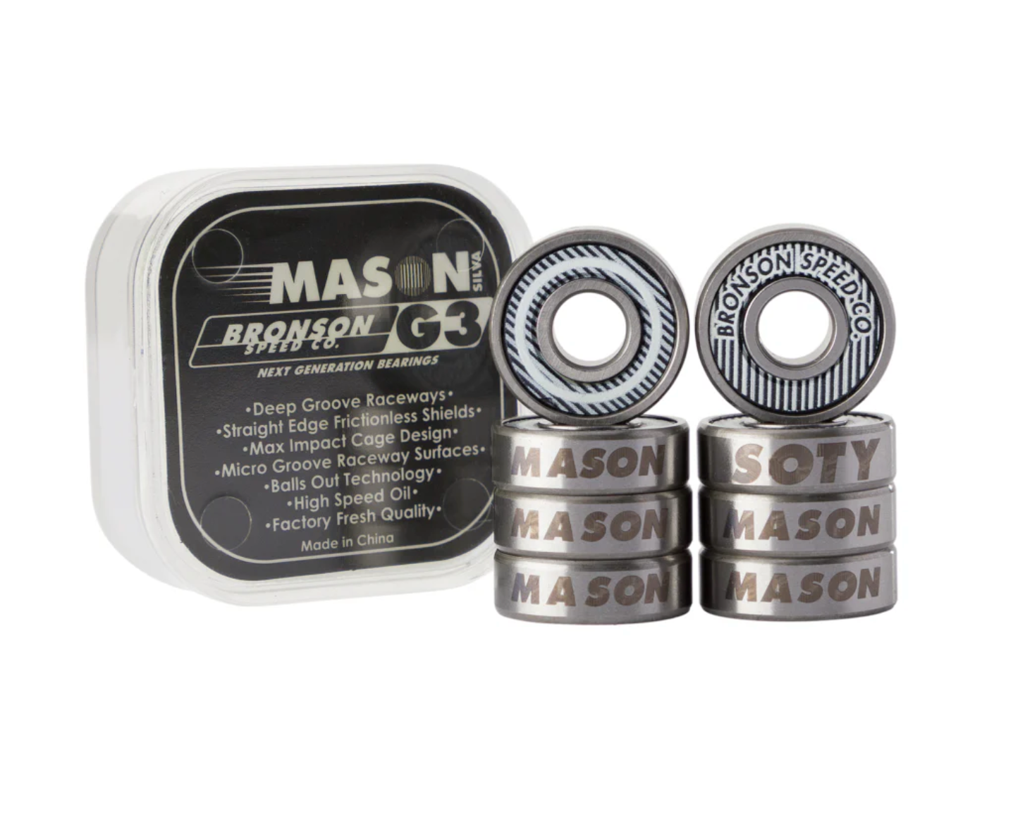 Bronson G3 Pro Bearings