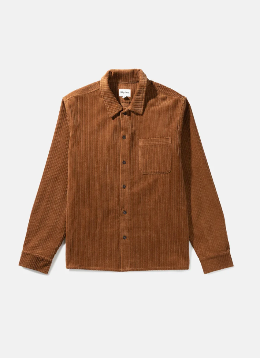 Rhythm Long Sleeve Corduroy Shirt