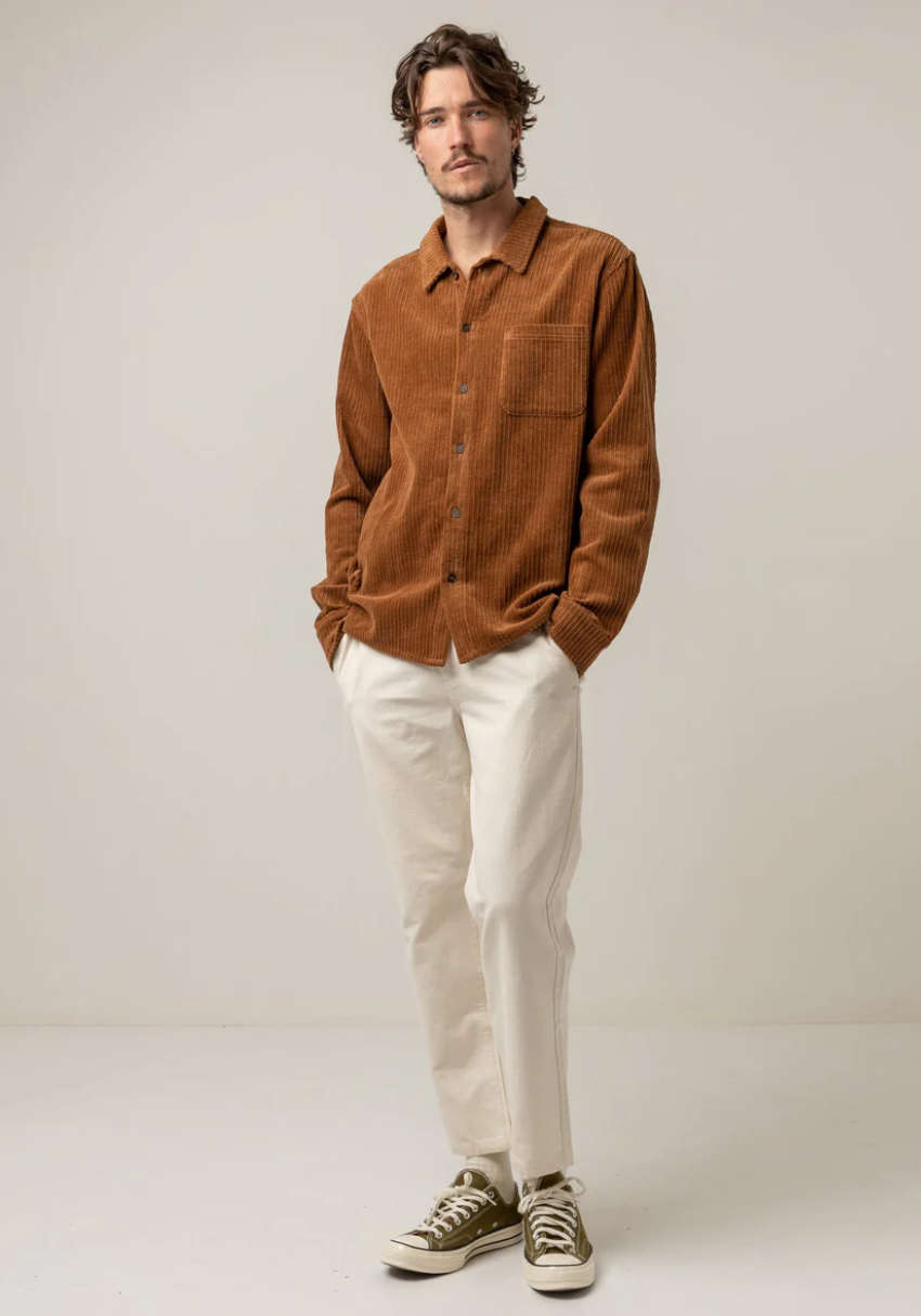 Rhythm Long Sleeve Corduroy Shirt