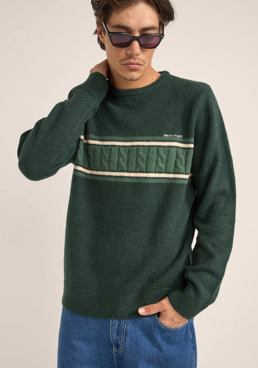 Rhythm Mohair Stripe Knit