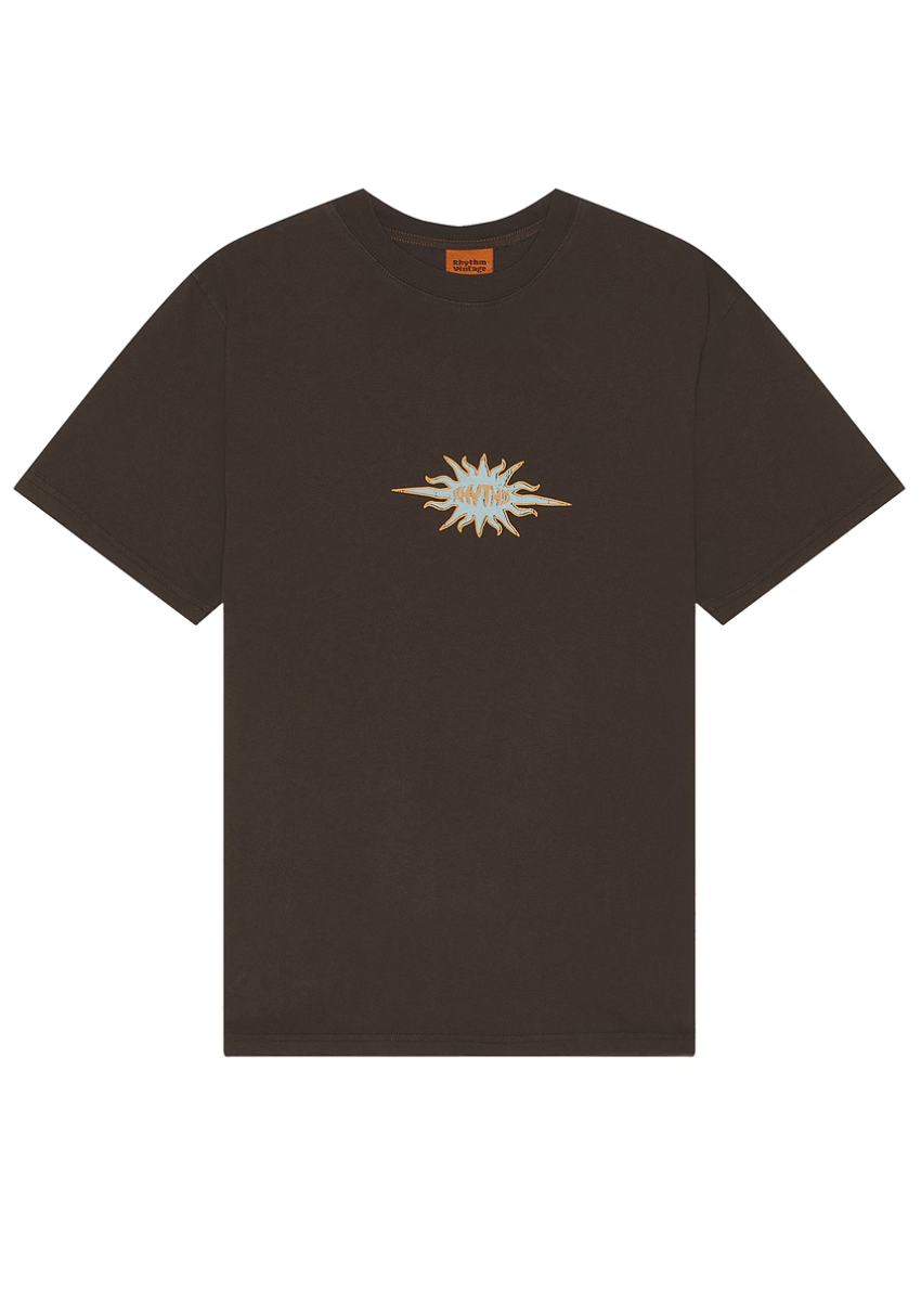 Rhythm Flame Printed Vintage Tee