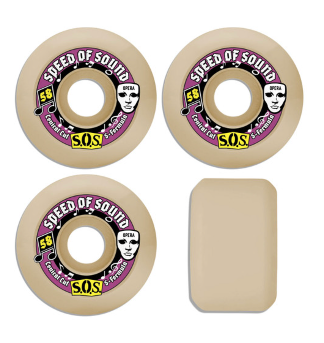 Opera S.O.S Wheels 58mm Conical 101A