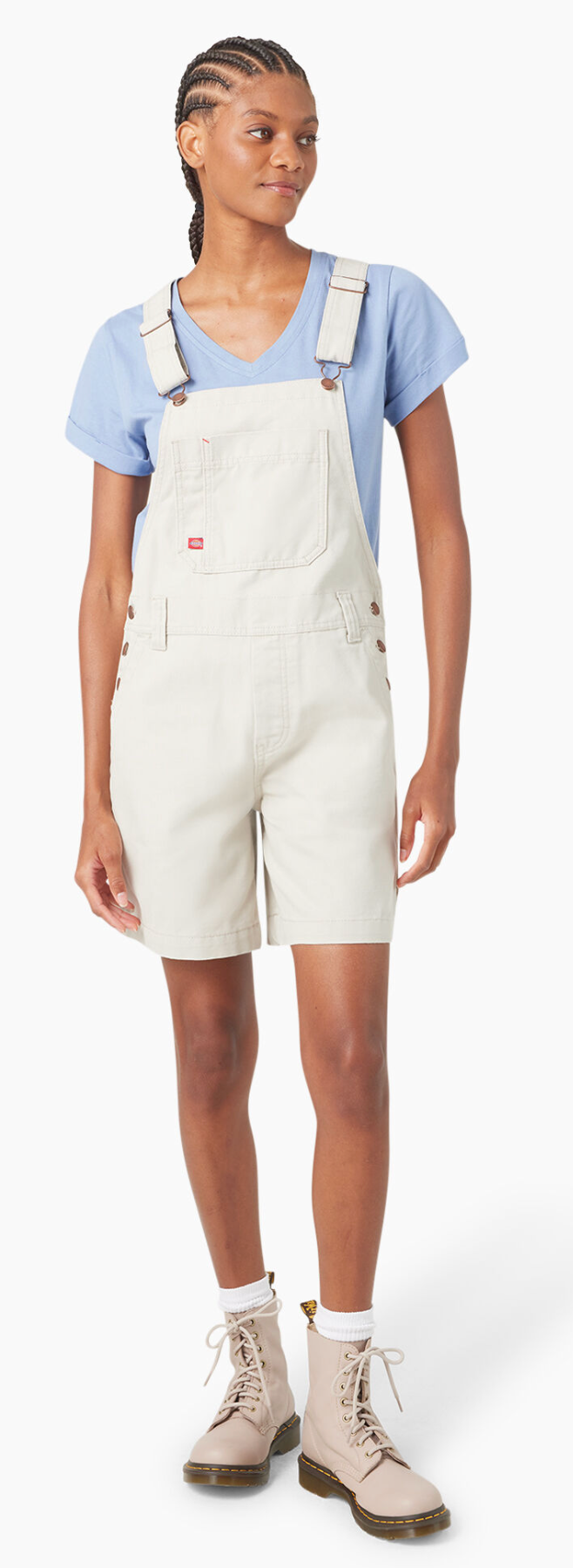 Dickie's Women's 7" Bib Shortall