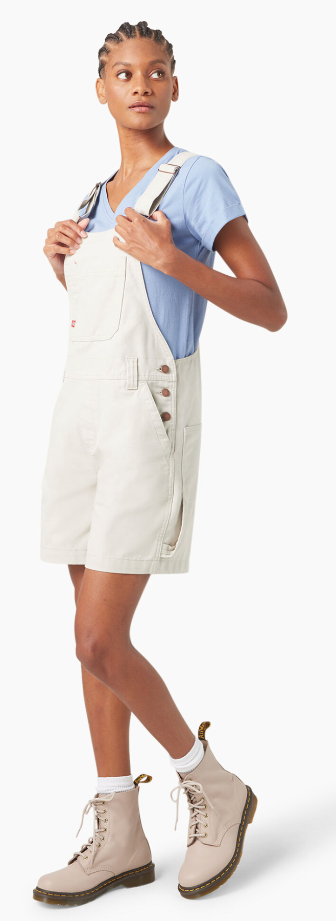 Dickie's Women's 7" Bib Shortall