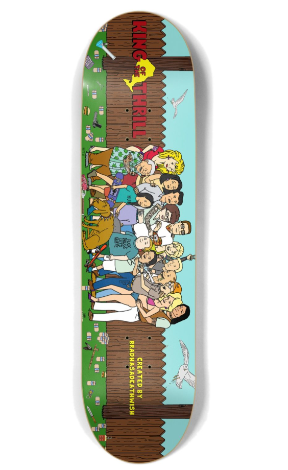 BHADW King of the Thrill 8.75 Deck