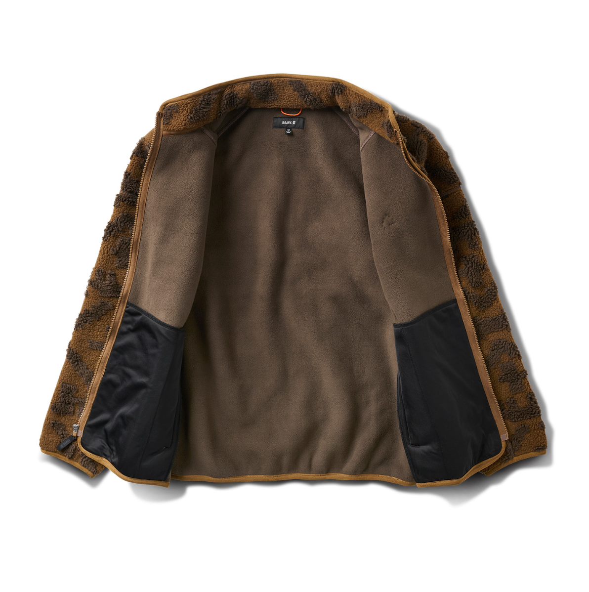 Roark Campover Jacquard Sherpa Zip