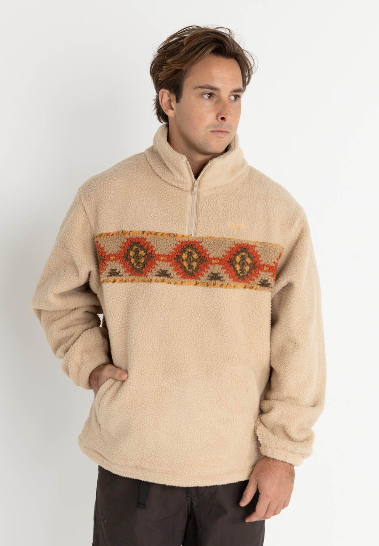 Rhythm Dusty Quarter Zip Fleece