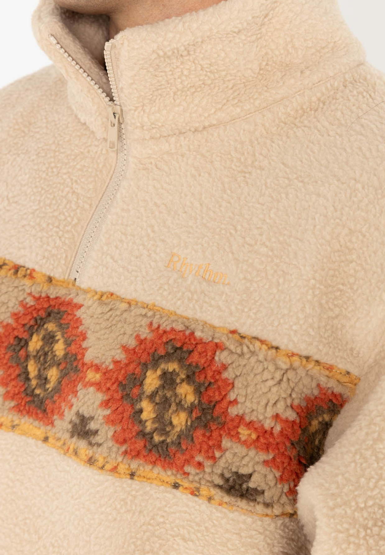 Rhythm Dusty Quarter Zip Fleece