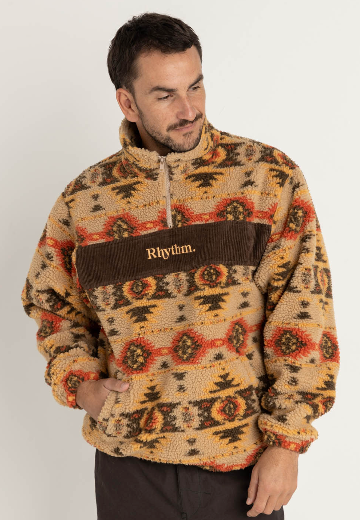 Rhythm High Noon Quarter Zip Fleece