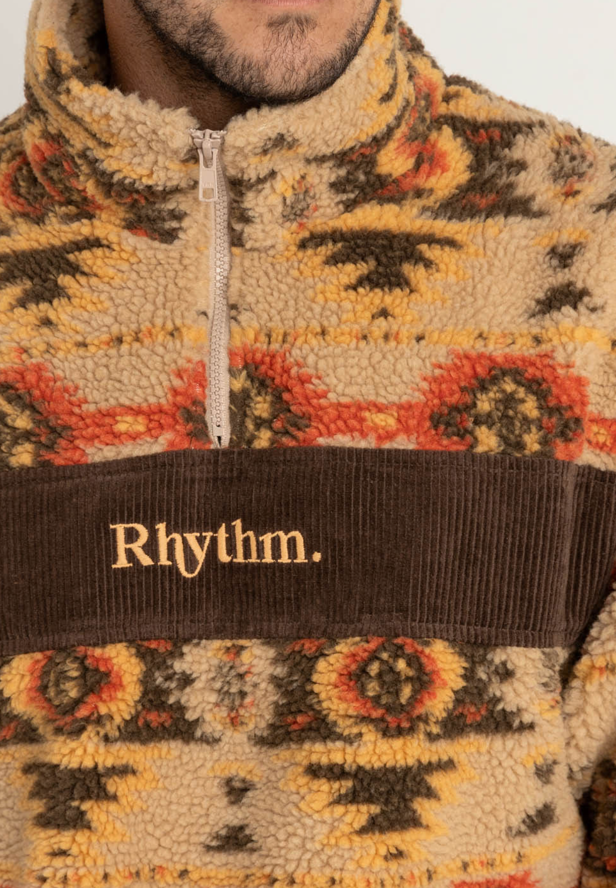 Rhythm High Noon Quarter Zip Fleece