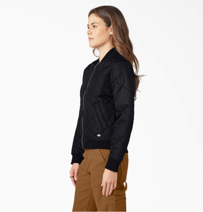 Dickies Women's Quilted Bomber Jacket