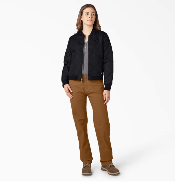 Dickies Women's Quilted Bomber Jacket