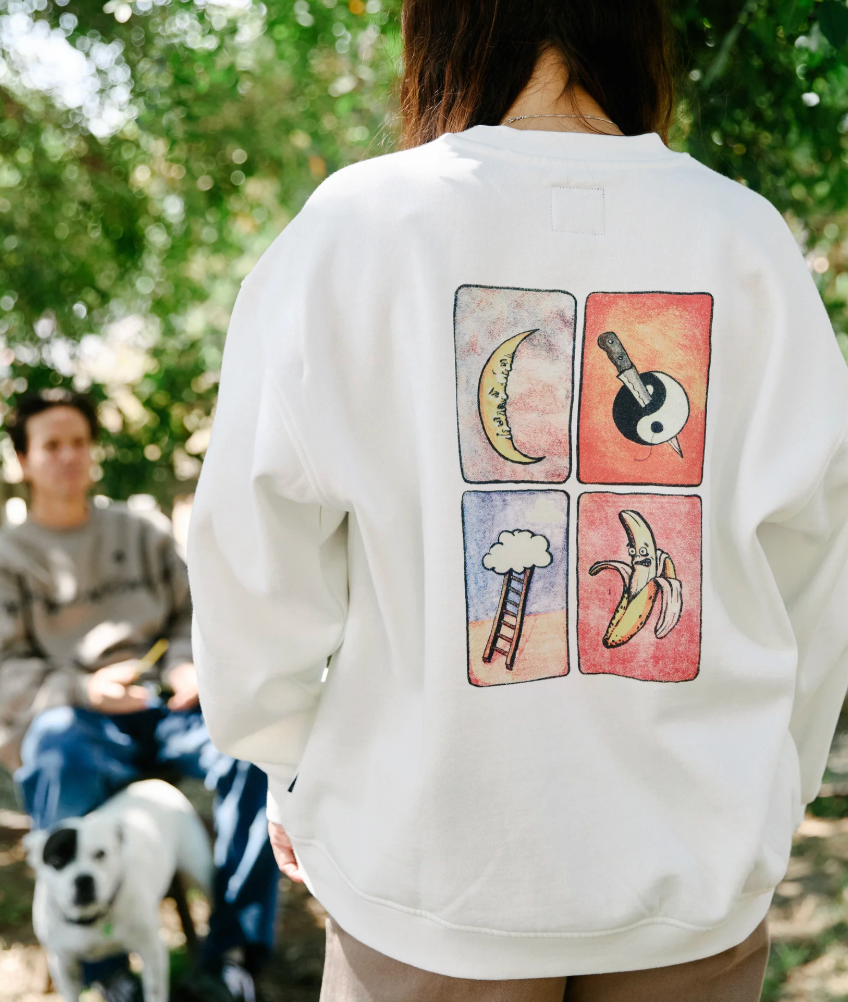 RVCA KLS Loteria Fleece Crew