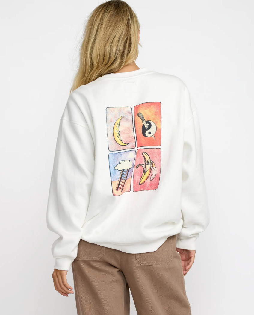 RVCA KLS Loteria Fleece Crew