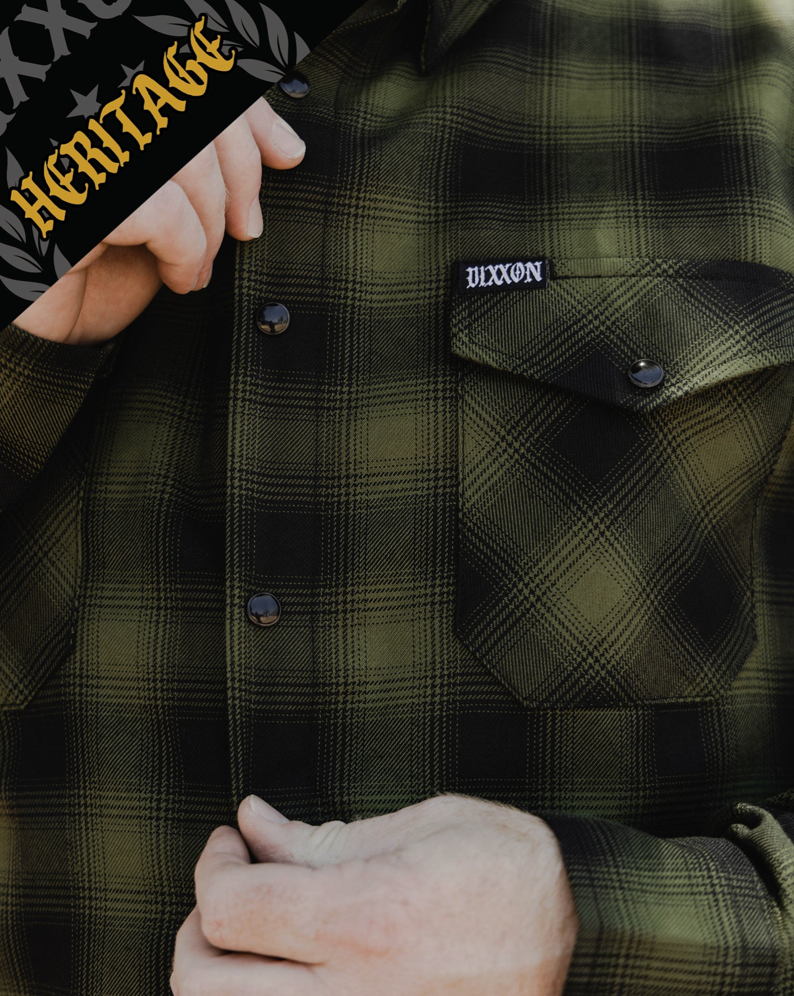 Dixxon Lone Wolf Heritage Flannel