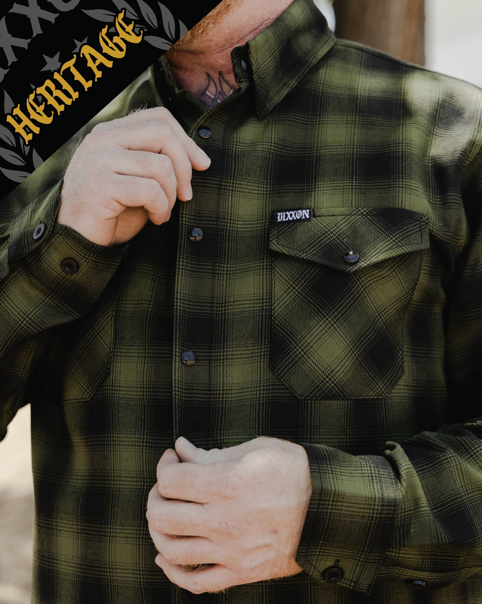 Dixxon Lone Wolf Heritage Flannel