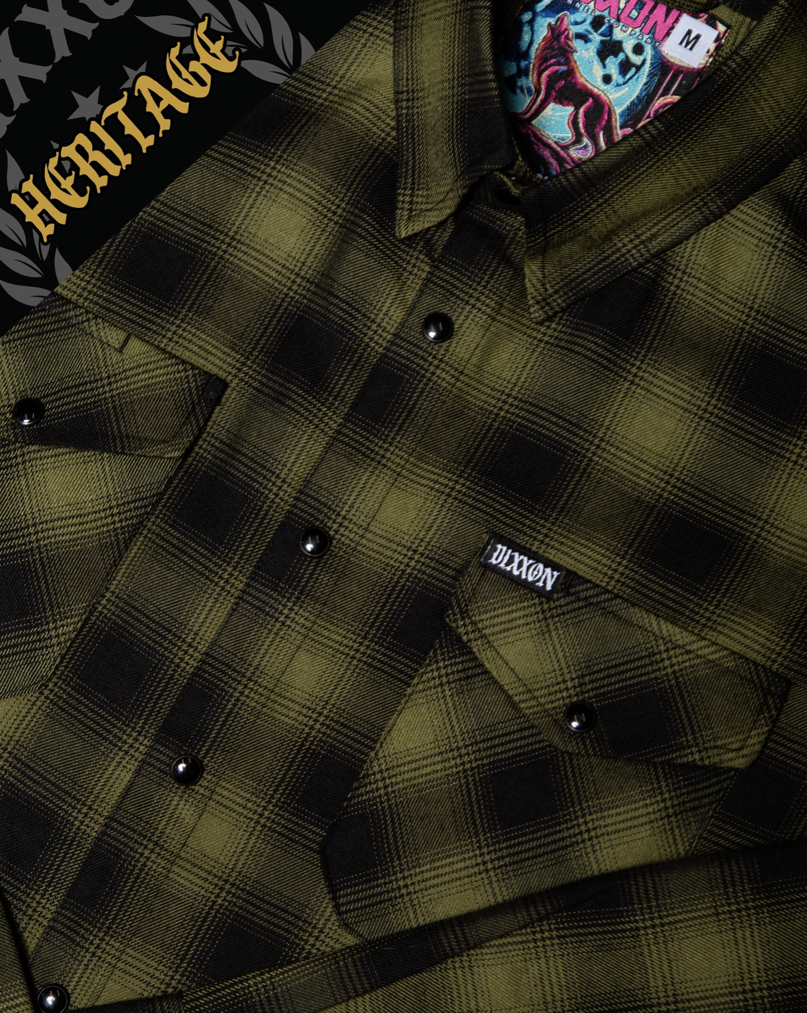 Dixxon Lone Wolf Heritage Flannel