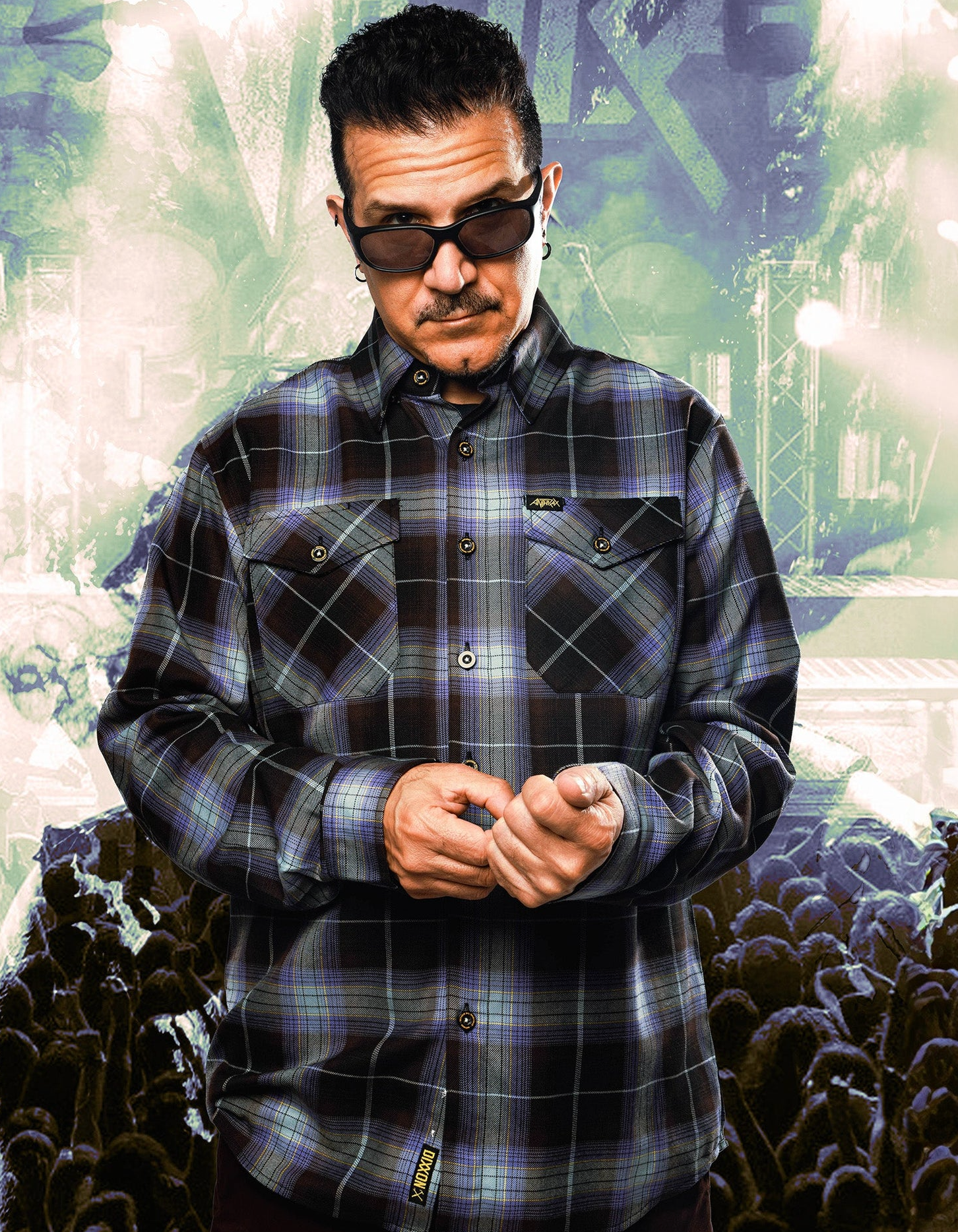 Dixxon Anthrax Spreading the Disease Flannel