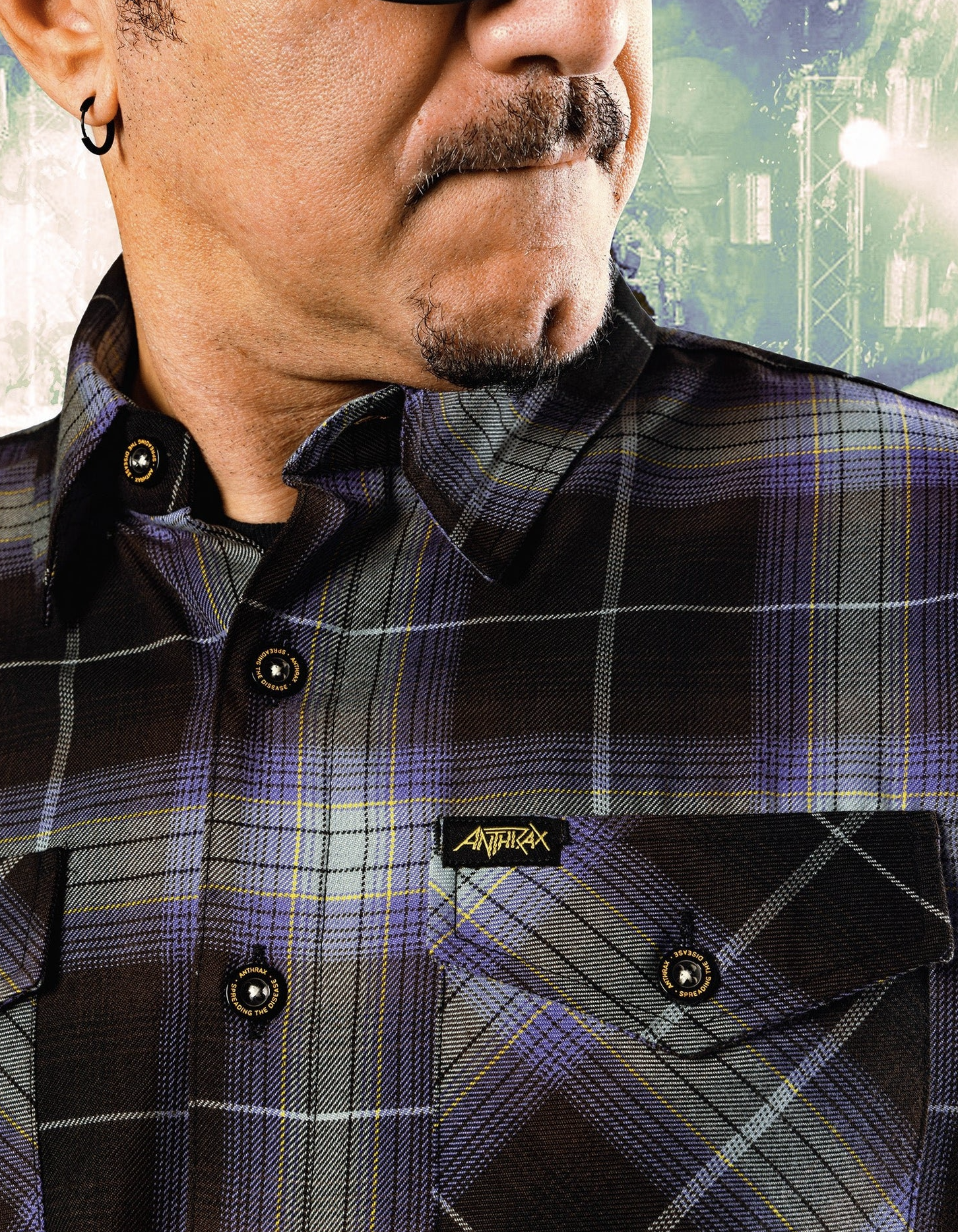 Dixxon Anthrax Spreading the Disease Flannel