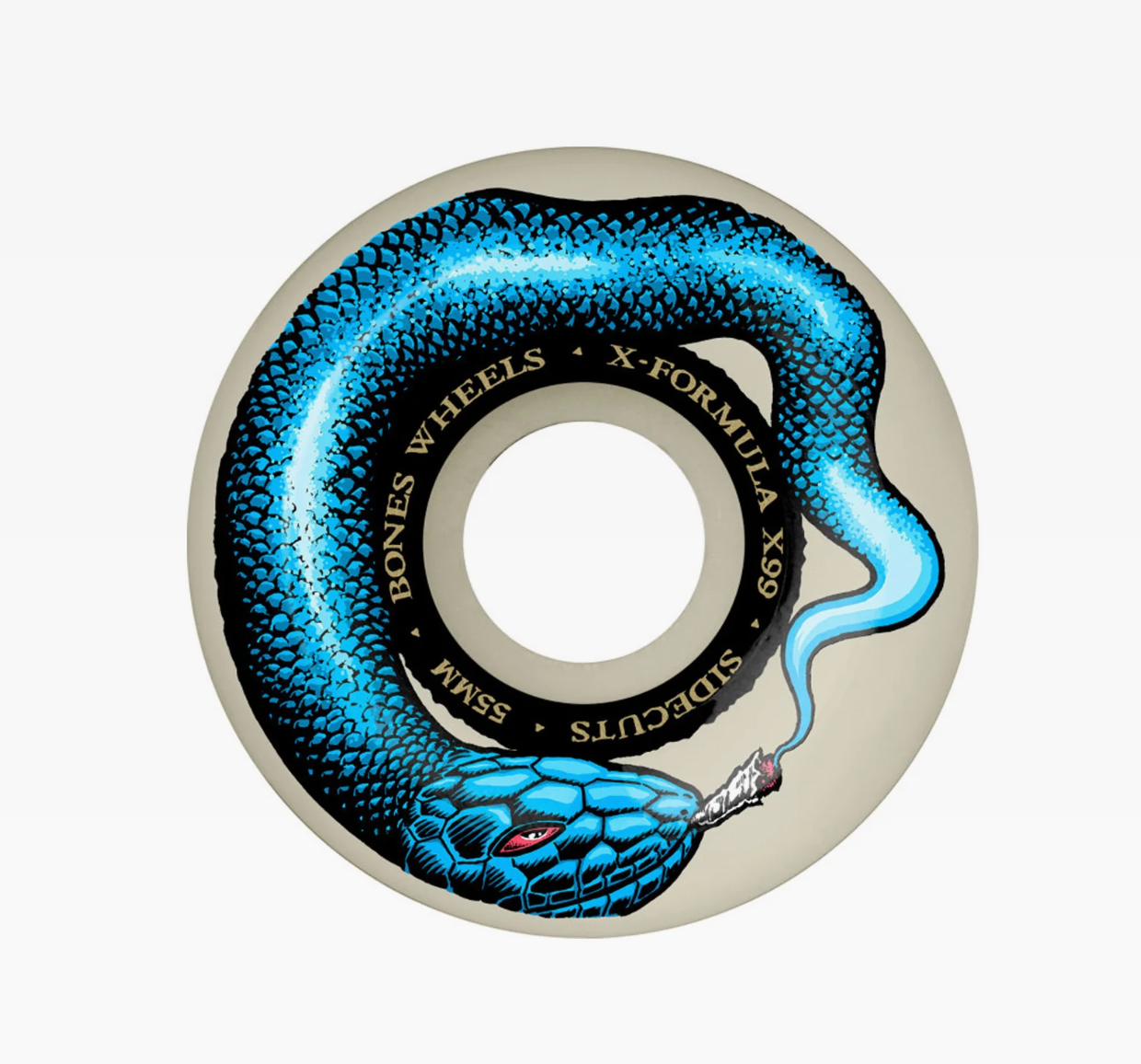 Bones Smokin' Snake X99 53 mm V5 Sidecuts Wheels