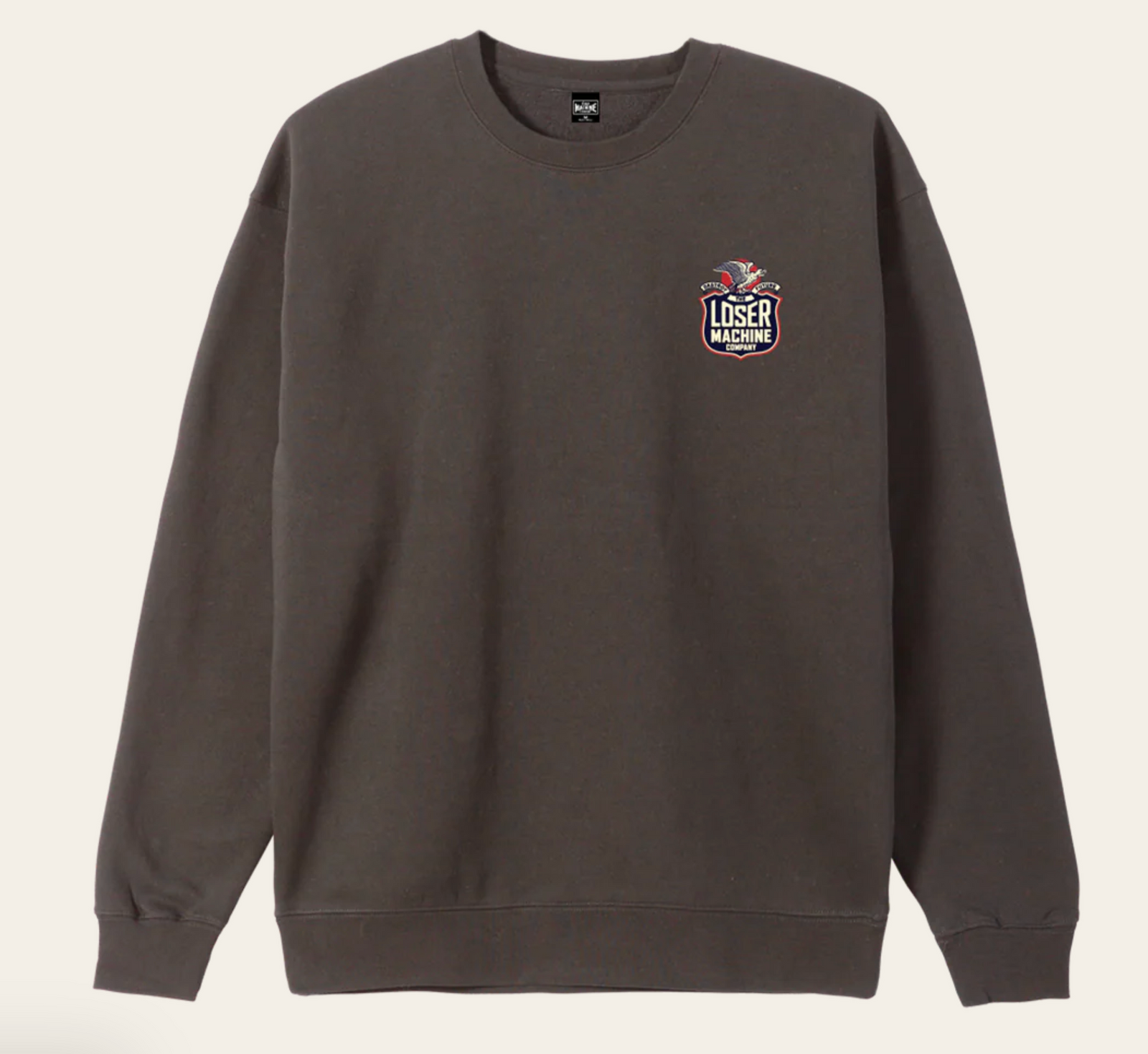 Loser Machine Work Hard Crewneck