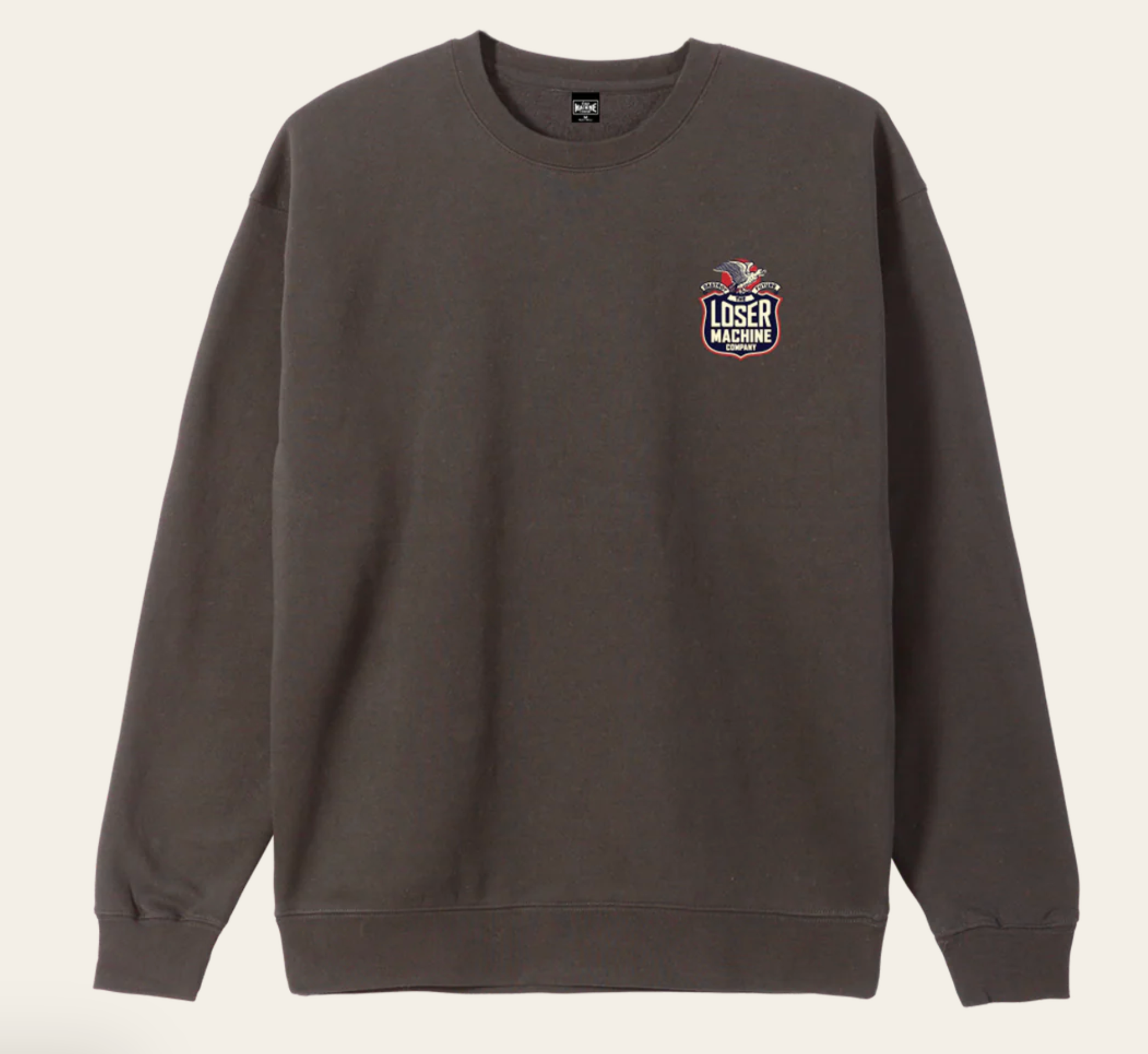 Loser Machine Work Hard Crewneck