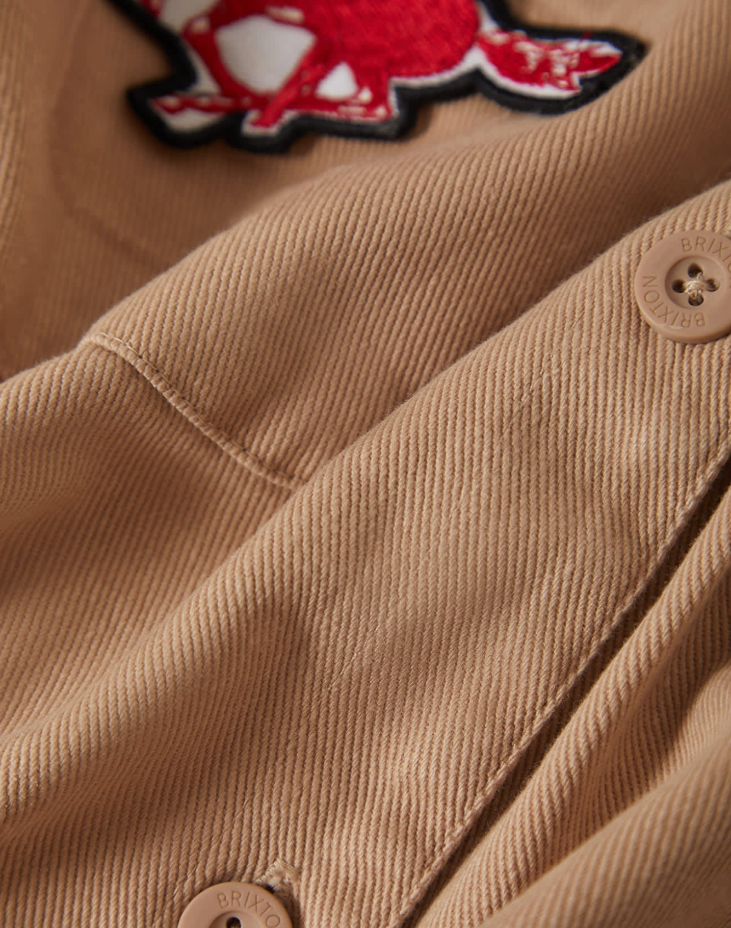 Brixton Utopia Patchwork Overshirt