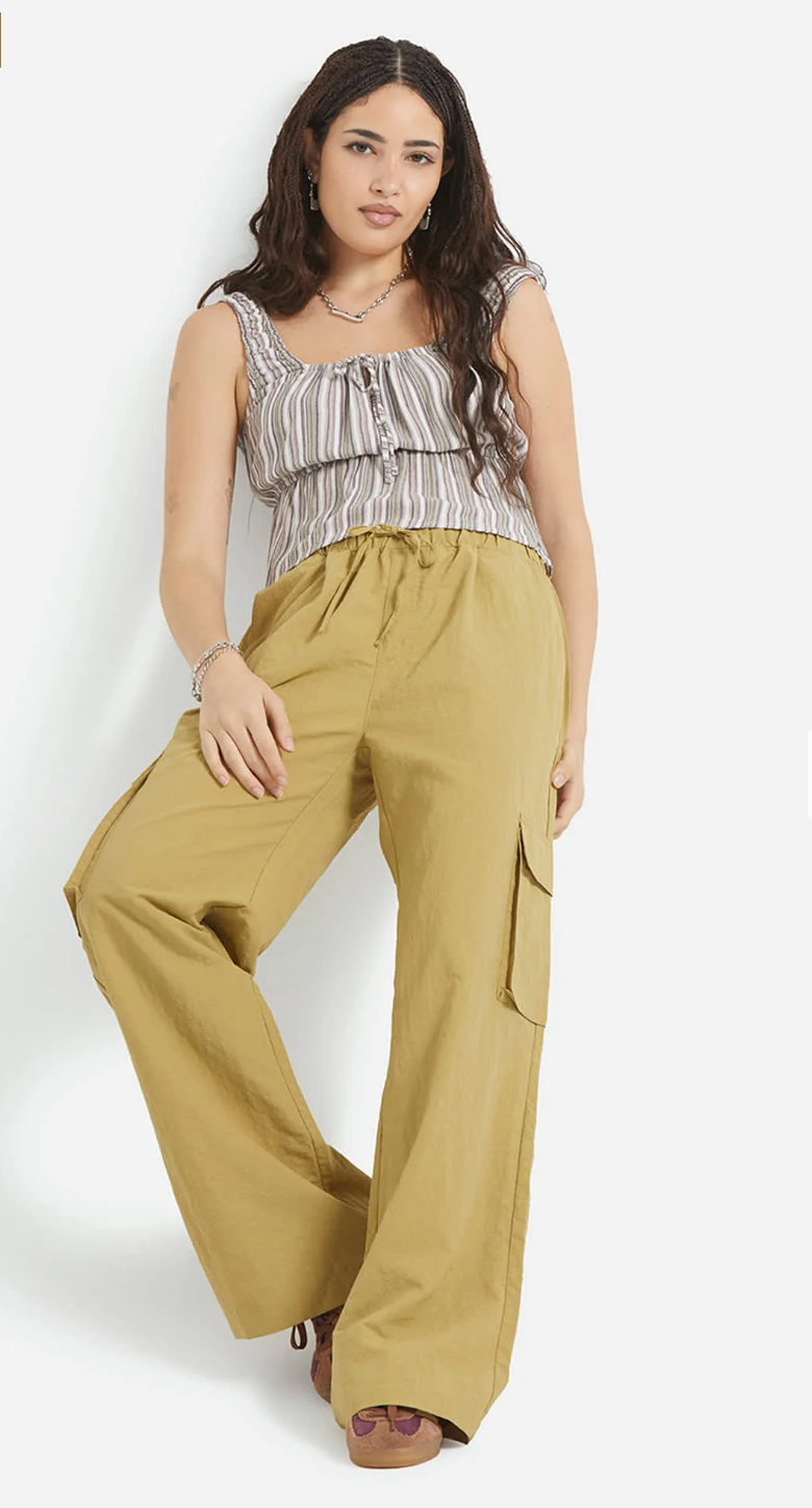 Brixton The Jett Lightweight Cargo Wide Leg Pant