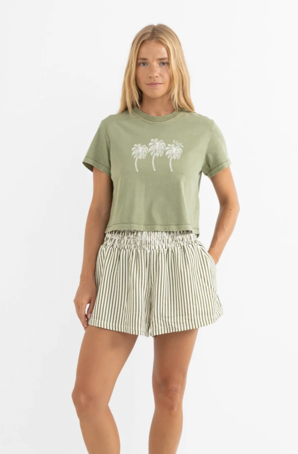 Rhythm Palm Crop Tee