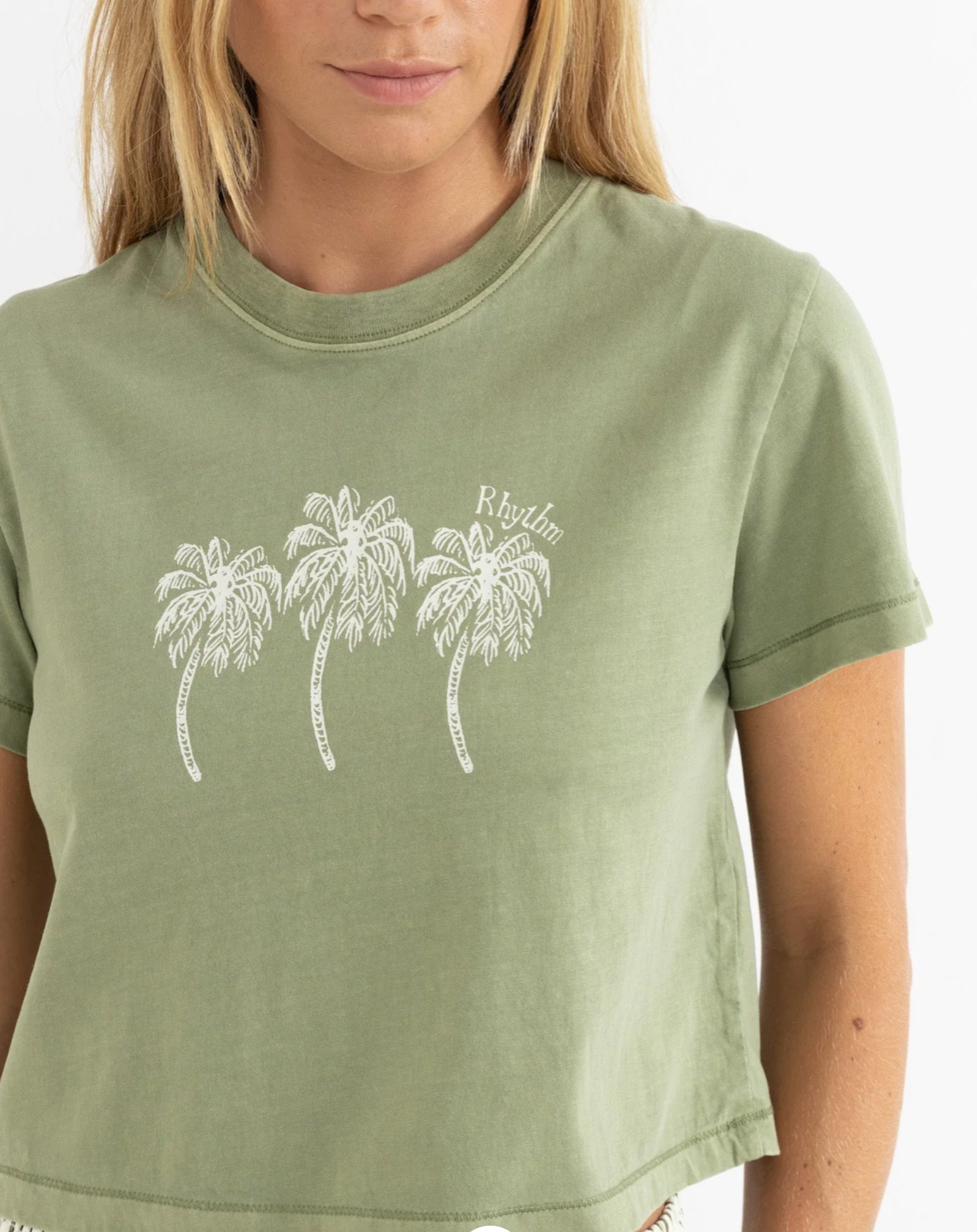 Rhythm Palm Crop Tee