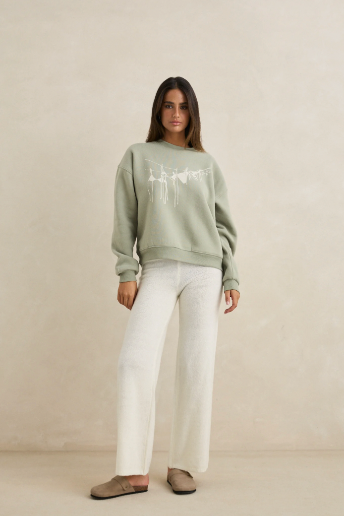 Rhythm Melia Crew Neck Fleece