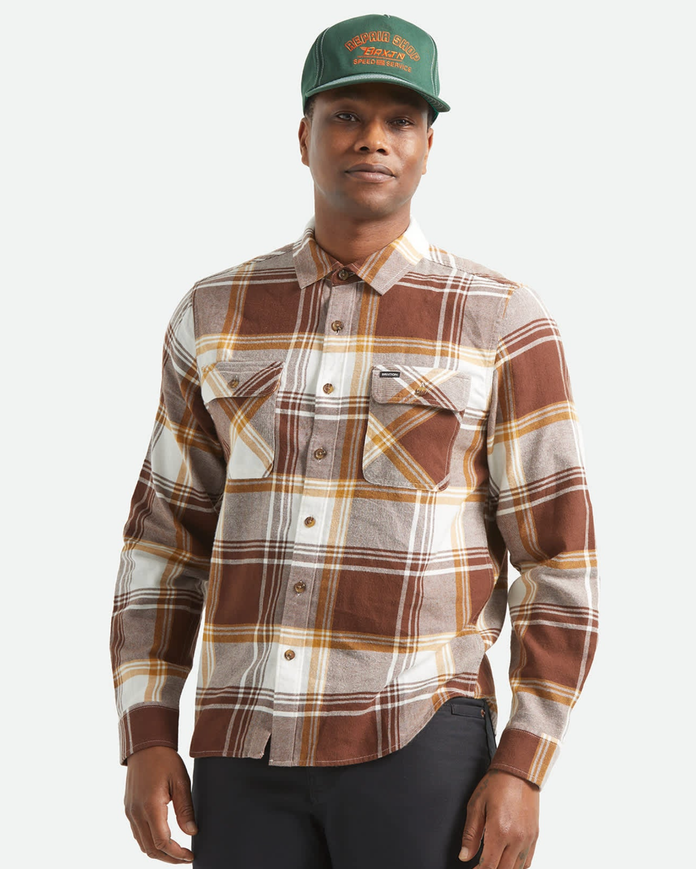 Brixton Bowery L/W Ultra Flannel