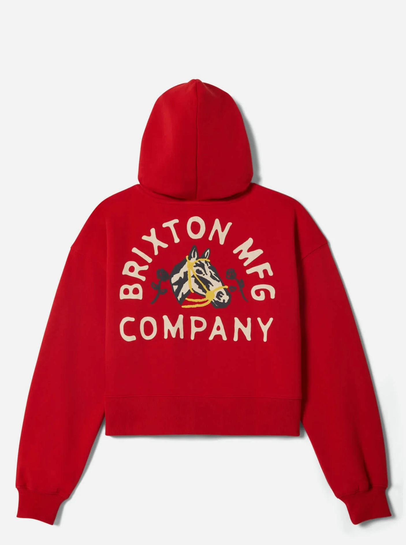Brixton Trophy Horse Cropped Zip Hood