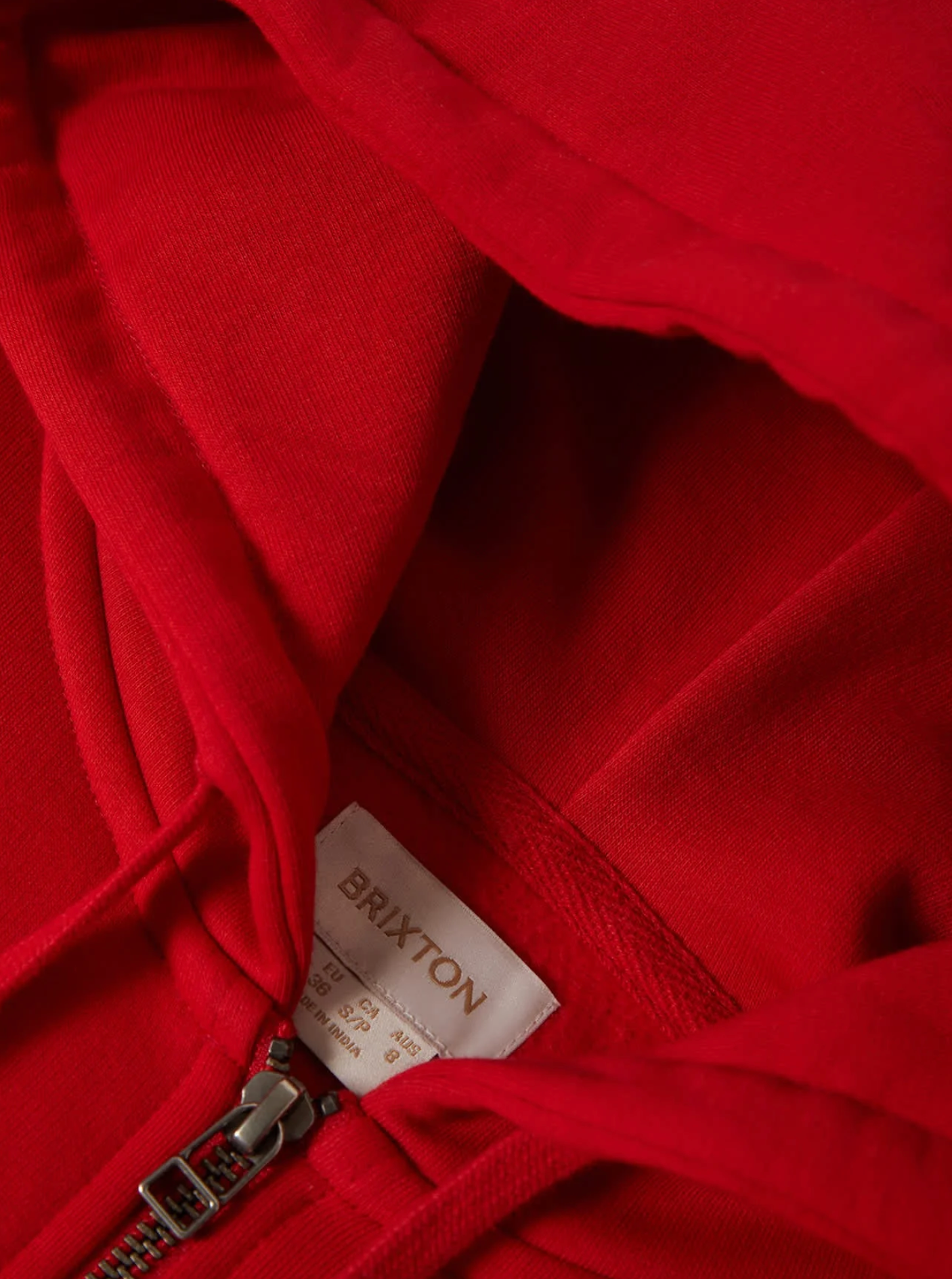 Brixton Trophy Horse Cropped Zip Hood