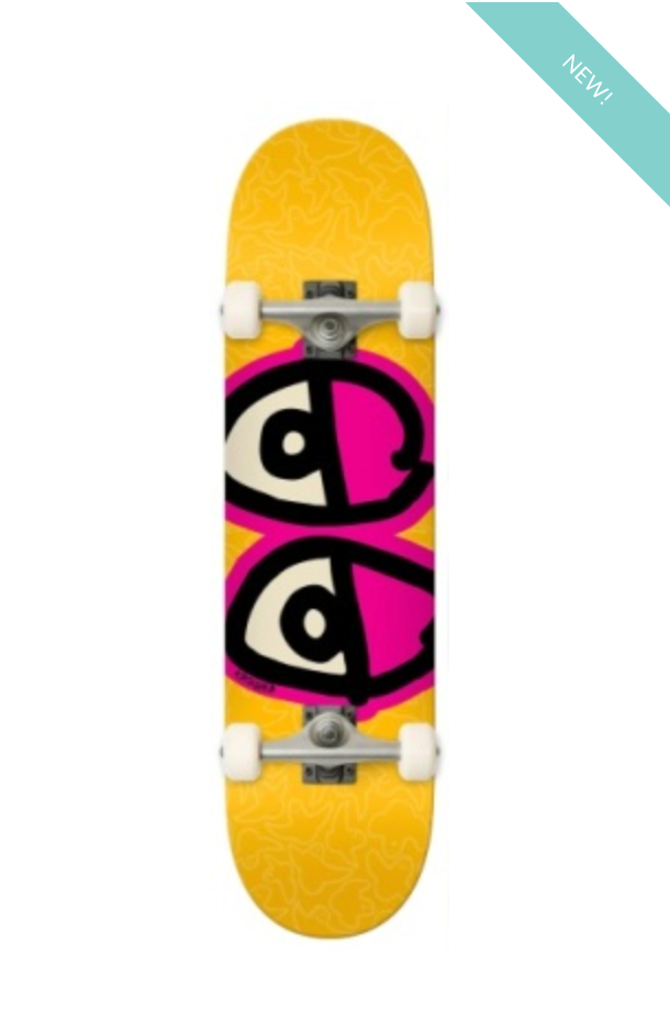 Krooked Glow Eyes 8.25 Complete Skateboard