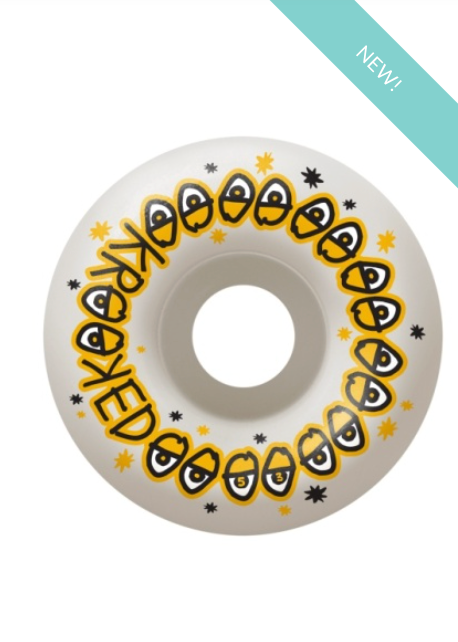 Krooked Glow Eyes 8.25 Complete Skateboard