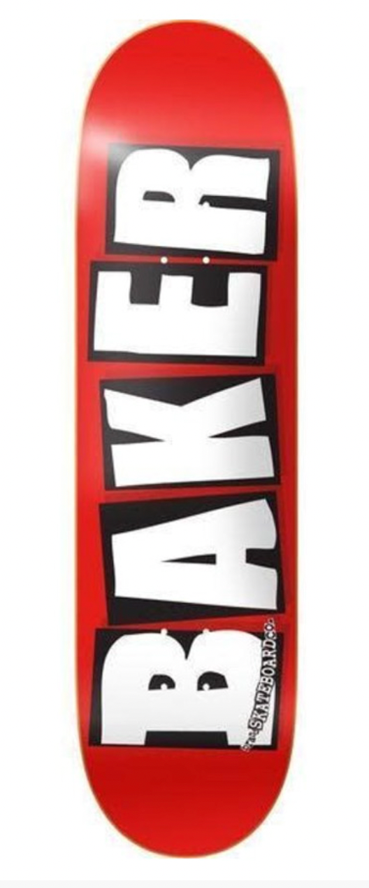 Baker Classic Logo Red 8.25 Deck