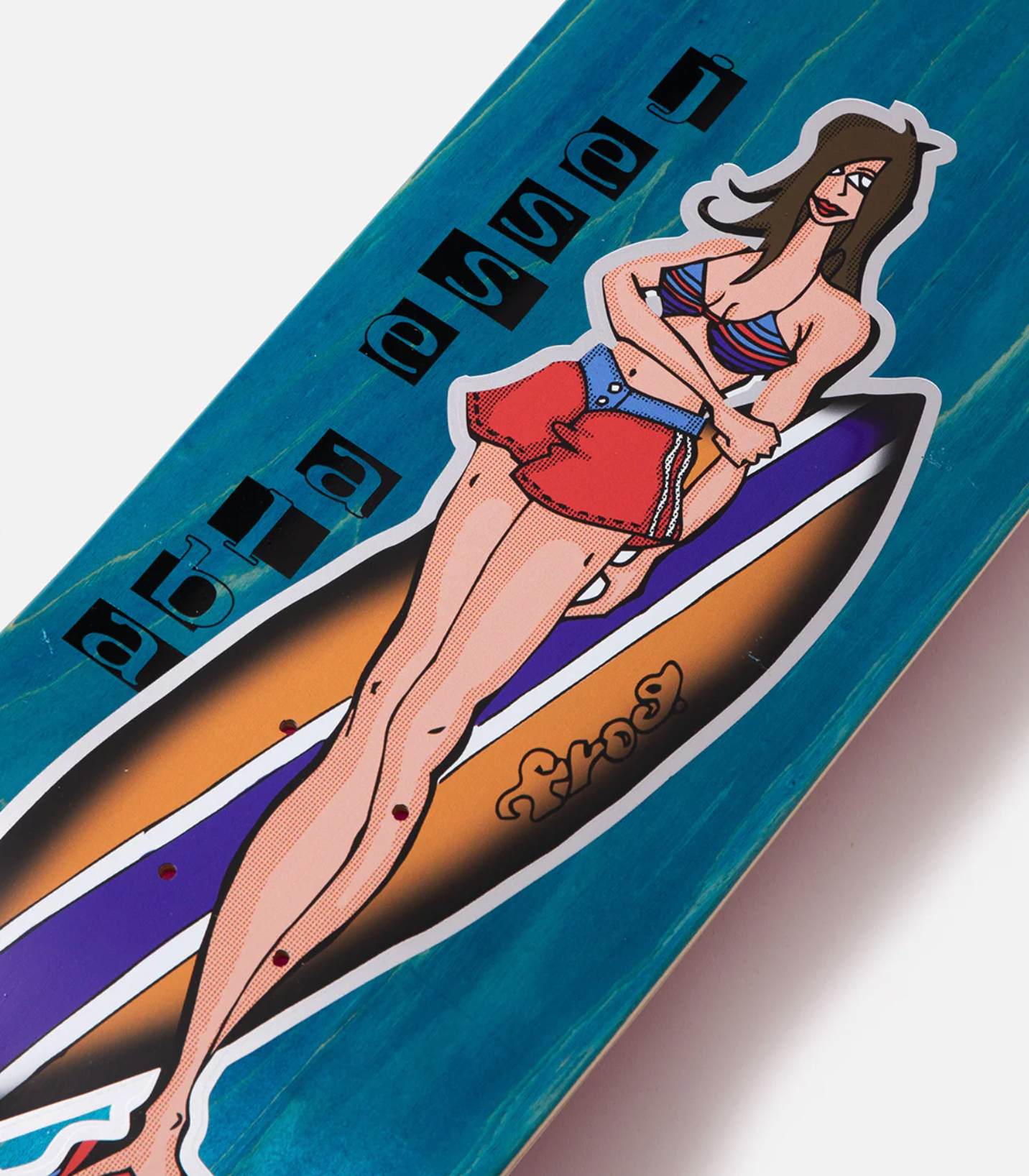 Frog Surfer Girl 8.5 Deck
