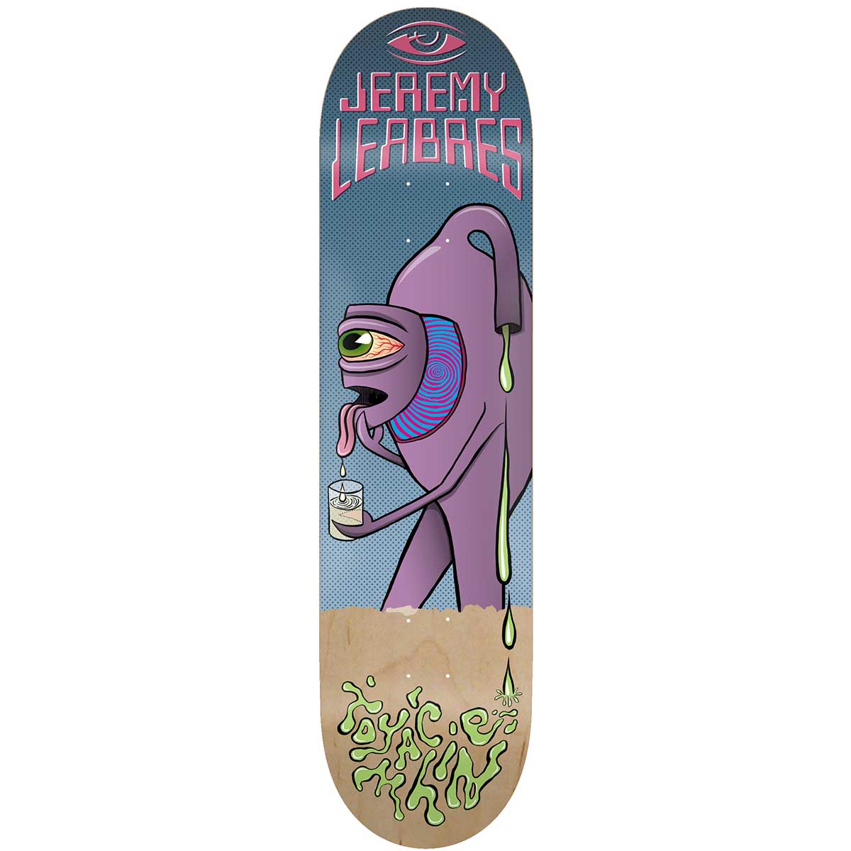 Toy Machine Jeremy Leabres Face Off 8.38" Deck