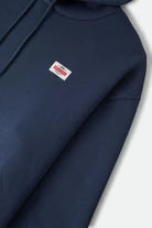 Brixton Trademark Hoodie Washed Navy