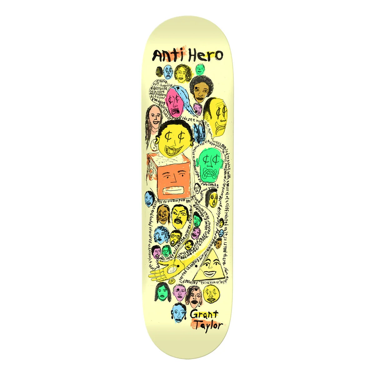 Anti Hero Grant Taylor Expressions 8.5 Deck