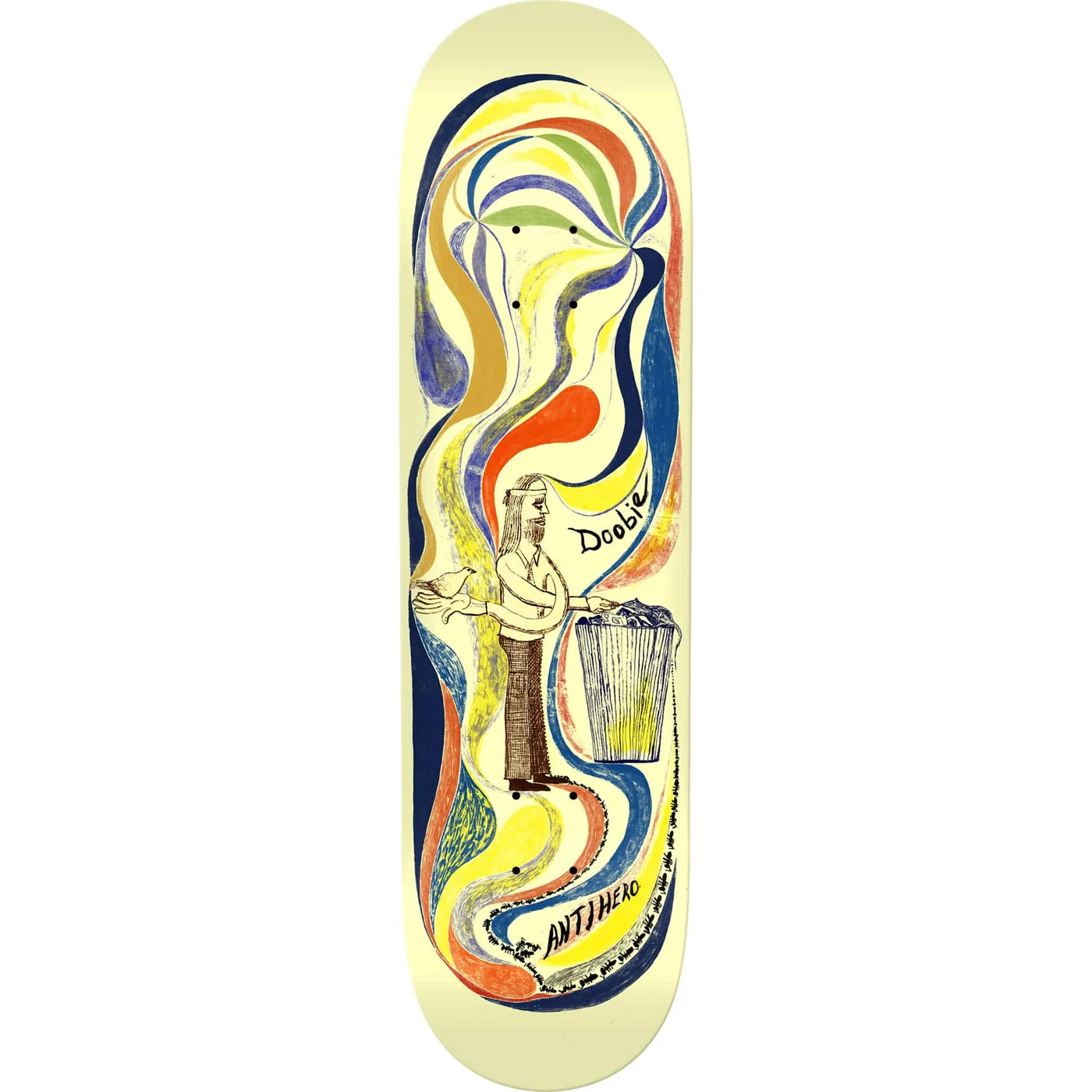 Anti Hero Doobie Expressions 8.75 Deck